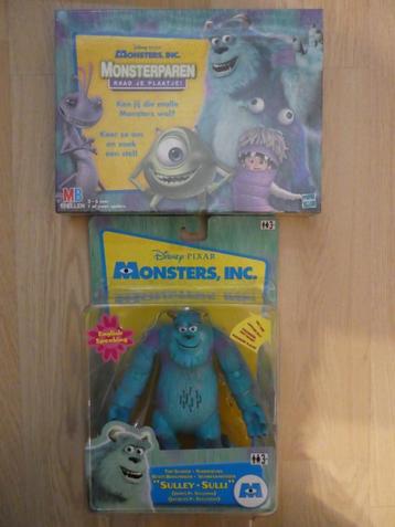 Disney Monsters Inc. Sulley + Kaartspel Monsterparen beschikbaar voor biedingen