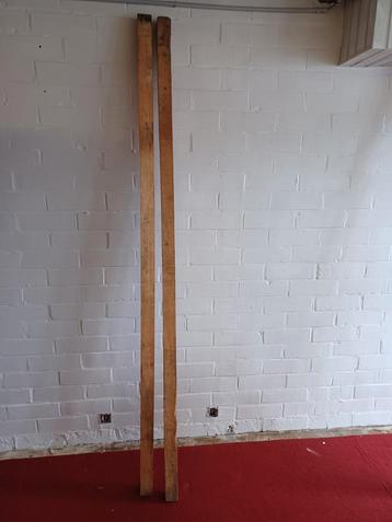 Ruwe houten balken, Doe-het-zelf en Bouw, Hout en Planken, Ophalen, Zo goed als nieuw