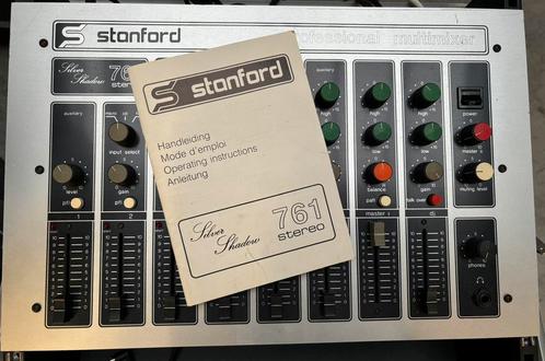 Stanford Silver Shadow 761 Vintage audio mixer, Muziek en Instrumenten, Mengpanelen, Ophalen of Verzenden