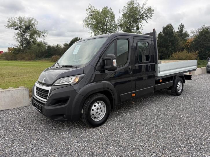 Peugeot Boxer 165CH L4 **7Places Double cabine**, Auto's, Bestelwagens en Lichte vracht, Bedrijf, Te koop, Bluetooth, Cruise Control