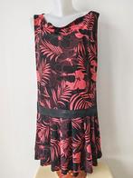 Vintage rechte jurk 42/44 bloemenpatroon, Kleding | Dames, Ophalen of Verzenden, Zo goed als nieuw