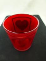 Noël Valentine 3 bocaux en verre pour T rouge clair avec coe, Autres matériaux, Chandelier, Rouge, Enlèvement ou Envoi