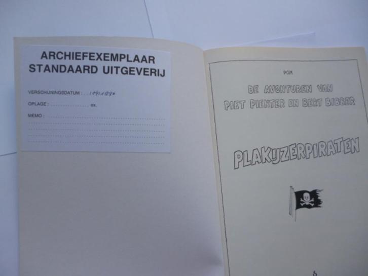 Piet Pienter en Bert Bibber - Standaard - Archiefexemplaar, Boeken, Stripverhalen, Zo goed als nieuw, Meerdere stripboeken, Ophalen of Verzenden