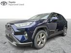 Toyota RAV-4 Dynamic Plus, Autos, SUV ou Tout-terrain, Hybride Électrique/Essence, Automatique, Bleu