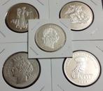 Penning Munten - Plaque Zilver, Postzegels en Munten, Penningen en Medailles, Overige materialen, Ophalen of Verzenden