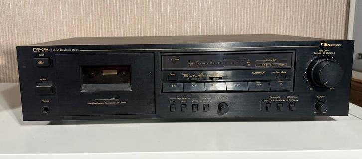 Nakamichi CR-2E, Audio, Tv en Foto, Cassettedecks, Enkel, Overige merken, Tiptoetsen, Ophalen