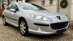 Peugeot 407 ** 1J GARANTIE ** GEEN EXTRA KOSTEN ** 183€/mnd, Auto's, Peugeot, Te koop, Zilver of Grijs, Berline, Diesel