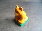 Lego Duplo Animal On Green Base Lion Baby (zie foto's) 4, Ophalen of Verzenden, Gebruikt, Losse stenen, Duplo