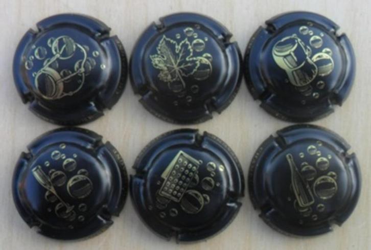 Champagne capsules - Generieken Bulles en .. or (G 1056f), Verzamelen, Complete verzamelingen en Collecties, Verzenden