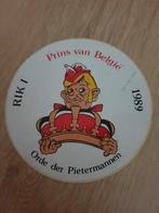 Carnaval Leuven Prins van Belgie Rik I 1989, Postzegels en Munten, Penningen en Medailles, Ophalen of Verzenden