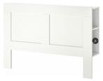 Hoofdeinde bed ikea, Huis en Inrichting, Slaapkamer | Bedden, Ophalen, Wit, 180 cm, Hout
