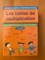 Les tables de multiplication. Chantecler. 7-8 ans, Comme neuf