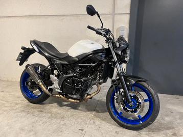 Suzuki SV650 A2 35kW met carbon uitlaat (bj 2017) beschikbaar voor biedingen