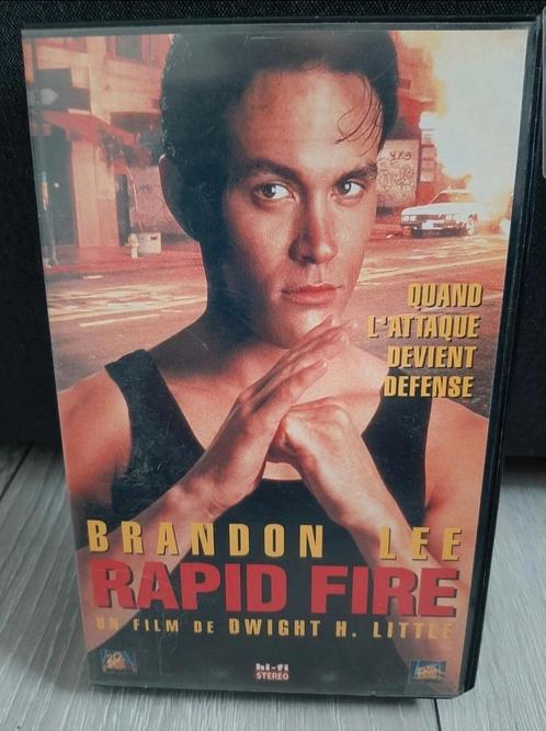 Vhs Rapid fire (Brandon Lee), CD & DVD, VHS | Film, Utilisé, Enlèvement ou Envoi