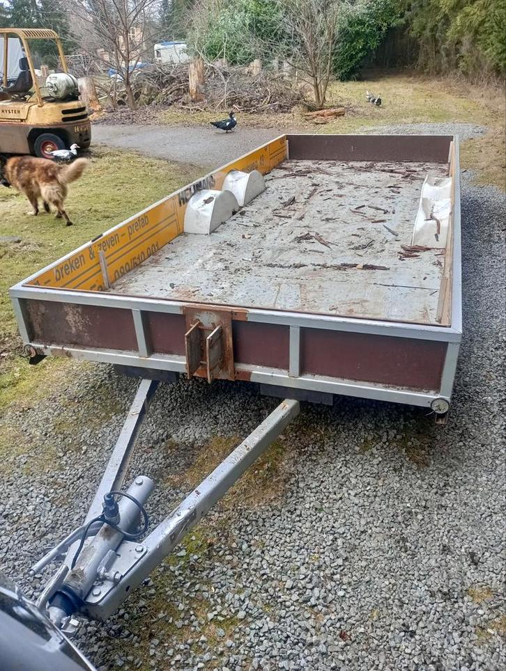 Très grand essieu double, Autos : Divers, Remorques, Utilisé, Enlèvement