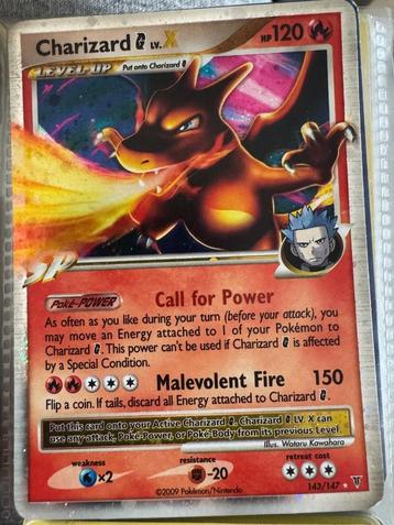 Pokémon - 1 Card - Charizard 143/147 First edition beschikbaar voor biedingen