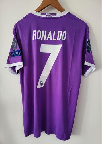 Nouveau maillot Adidas Real Madrid UCL Final 2017 Ronaldo M disponible aux enchères