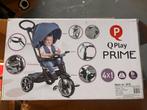 Q-Play Prime 4 in 1 driewieler, Ophalen, Zo goed als nieuw, Q-play, Duwstang
