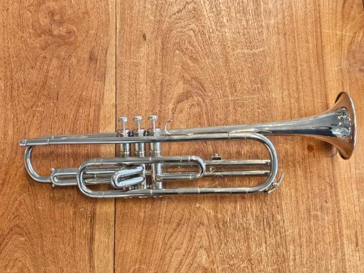 Trompette basse Eb Kühnl & Hoyer 8, Musique & Instruments, Instruments à vent | Trompettes, Utilisé, Trompette en Mi, Enlèvement
