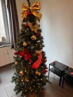 Kerstboom met versiering en lichtjes, Diversen, Ophalen, Zo goed als nieuw