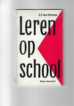 Boek-Leren op school, Ophalen of Verzenden, Gelezen, Hoger Onderwijs, C.F. van Parreren