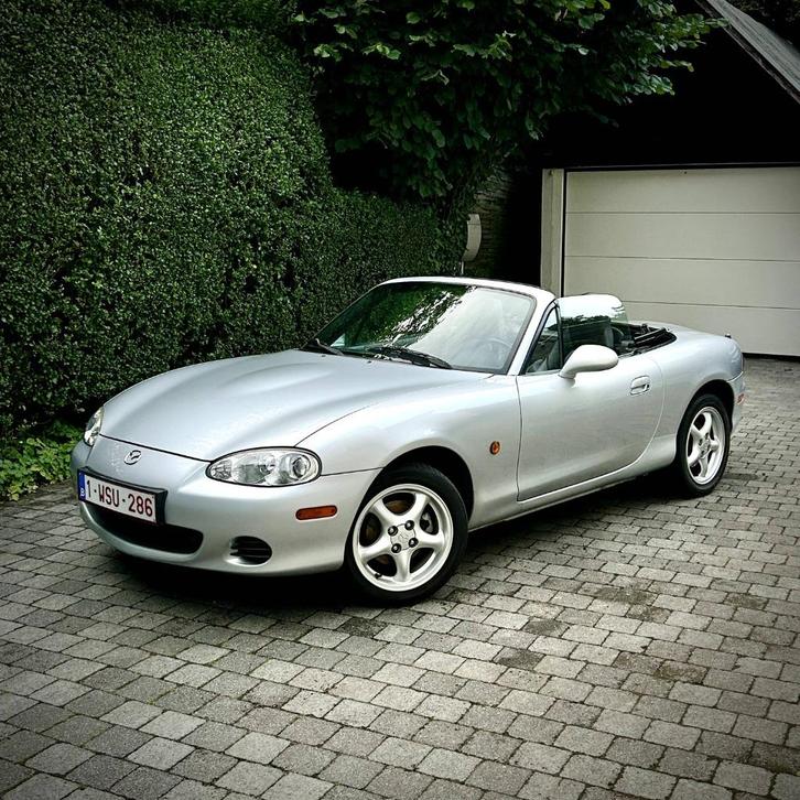 2004 Mazda Mx5 1.6 NBFL Sport – 90k km, Auto's, Mazda, Particulier, MX-5, Airbags, Airconditioning, Bluetooth, Centrale vergrendeling
