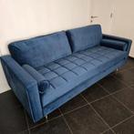 Mooie fluwelen 3-zitsbank | 225 cm | zitcomfort pocketvering, Ophalen, 75 tot 100 cm, Stof, Klassiek Modern Comfort