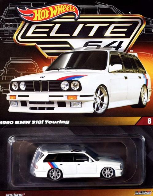 Hot Wheels Elite 64 1990 BMW 318i Touring, Hobby en Vrije tijd, Modelauto's | Overige schalen, Nieuw, Auto, Ophalen of Verzenden