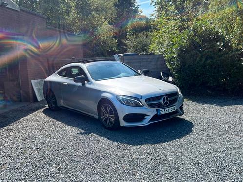 C220 coupe, Auto's, Mercedes-Benz, Bedrijf, C-Klasse, Diesel, Euro 6, Coupé, 2 deurs, Automaat, Zilver of Grijs, Zwart, Leder