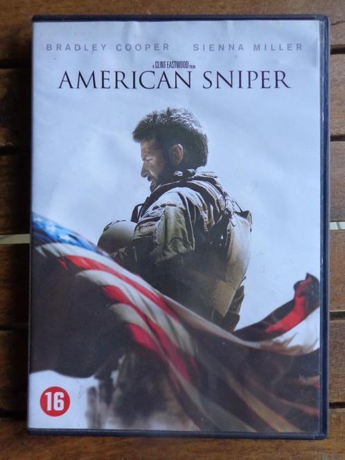 )))  American Sniper  //  Clint Eastwood   (((, CD & DVD, DVD | Aventure, Comme neuf, À partir de 16 ans, Enlèvement ou Envoi