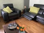 Lederen salon Natuzzi  1+ 2 zit, Huis en Inrichting, Ophalen, Zo goed als nieuw, Leer, Modern