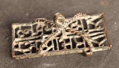 Bronzen stempel uit Ghana, Antiek en Kunst, Kunst | Niet-Westerse kunst, Verzenden