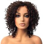 Nonchalante warrige korte bob pruik met krullen kleur 6FS30, Envoi, Neuf