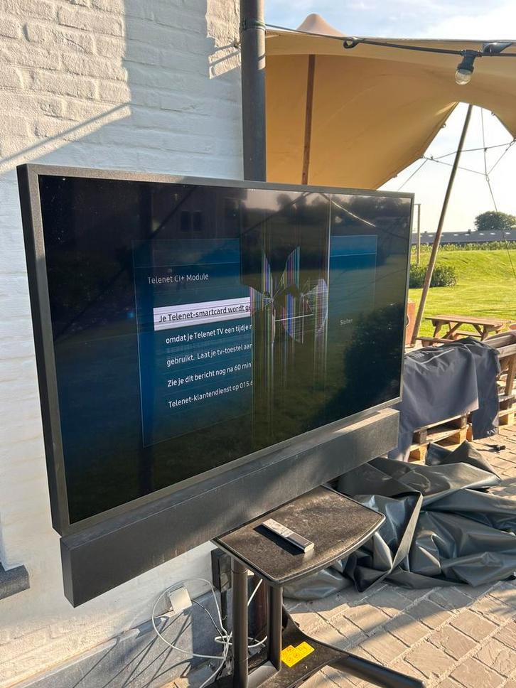 Samsung Terrace 55 inch, Audio, Tv en Foto, Televisies, Zo goed als nieuw, Samsung, Ophalen