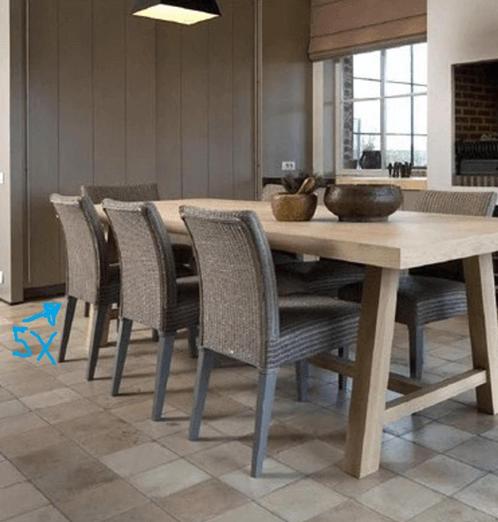 diverse stoelen per 2, 4, 6 vanaf 1 euro (vintage - Loyd ), Huis en Inrichting, Stoelen, Metaal, Ophalen
