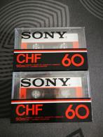 2 X Sony CHF 60 uit 1978 in verpakking, Cd's en Dvd's, Cassettebandjes, Ophalen of Verzenden, Nieuw in verpakking, 2 t/m 25 bandjes