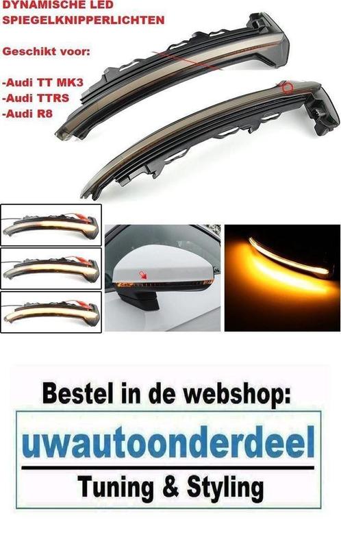 Led Dynamische Knipperlichten Voor Audi TT TTS TTRS R8, Auto diversen, Tuning en Styling, Verzenden