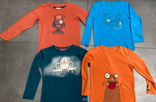 43: longsleeves maat 116, Kinderen en Baby's, Kinderkleding | Maat 116, Zo goed als nieuw, Jongen of Meisje, Shirt of Longsleeve