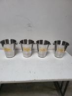 ijsemmer laurent perrier met lederen handvat 3 stuks, Ophalen of Verzenden, Gebruikt, Gebruiksvoorwerp