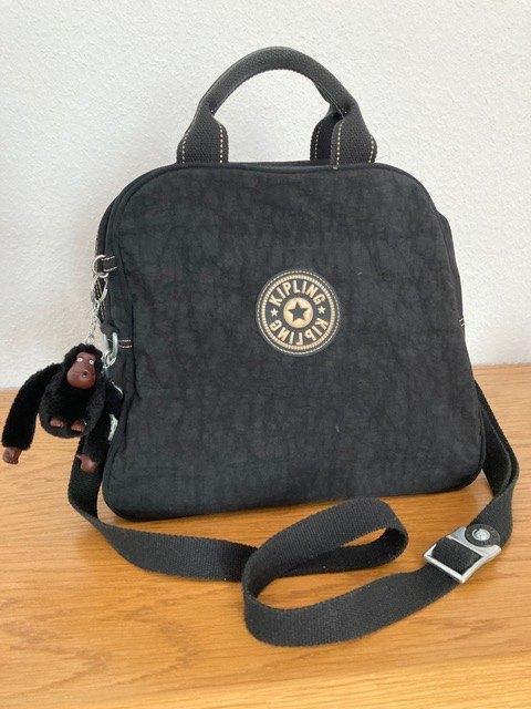 KIPLING Handtas/schoudertas, Handtassen en Accessoires, Tassen | Schoudertassen, Zo goed als nieuw, Kipling, Zwart, Ophalen of Verzenden