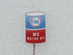 SP2338 Speldje Fina MS motor oil, Collections, Broches, Pins & Badges, Utilisé, Enlèvement ou Envoi