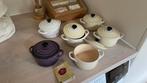 Creuset cocotte 10cm 250ml set 6 stuks nieuwstaat, Enlèvement ou Envoi