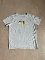 Grijze t-shirt Vive le vélo maat 12-14 jaar, Gebruikt, Jongen of Meisje, Ophalen of Verzenden, Shirt of Longsleeve