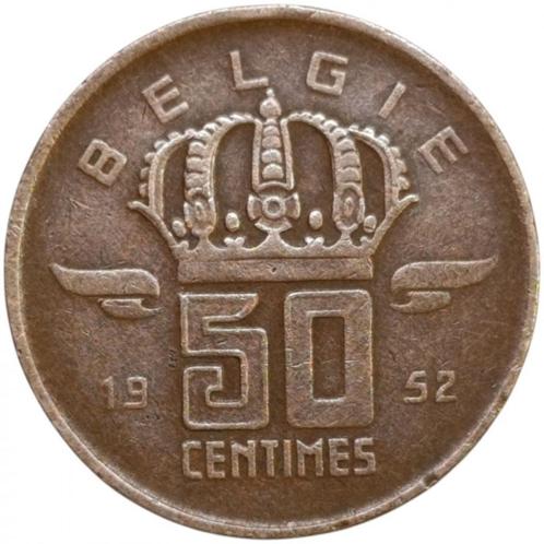 België 50 centimes nl-fr, Postzegels en Munten, Munten | België, Losse munt, Overig, Ophalen of Verzenden