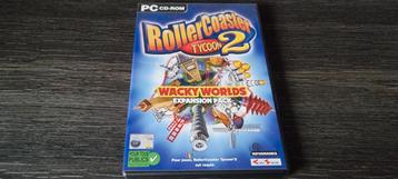 Rollercoaster tycoon 2 Wacky Worlds expansion pack, Enlèvement ou Envoi, Comme neuf, À partir de 3 ans