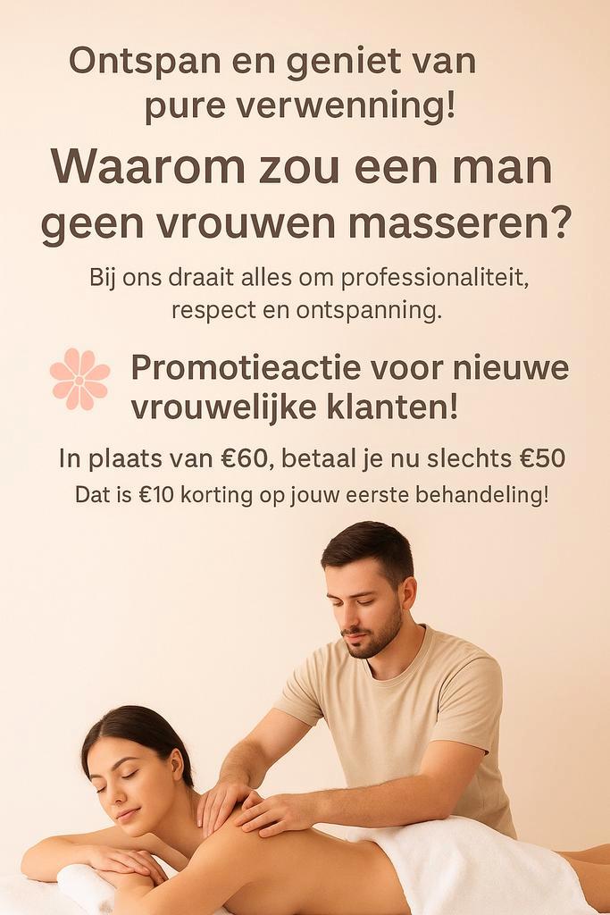 Relaxatiemassage  Voor man/vrouw ontvangen te Deurne, Diensten en Vakmensen, Welzijn | Masseurs en Massagesalons, Sportmassage