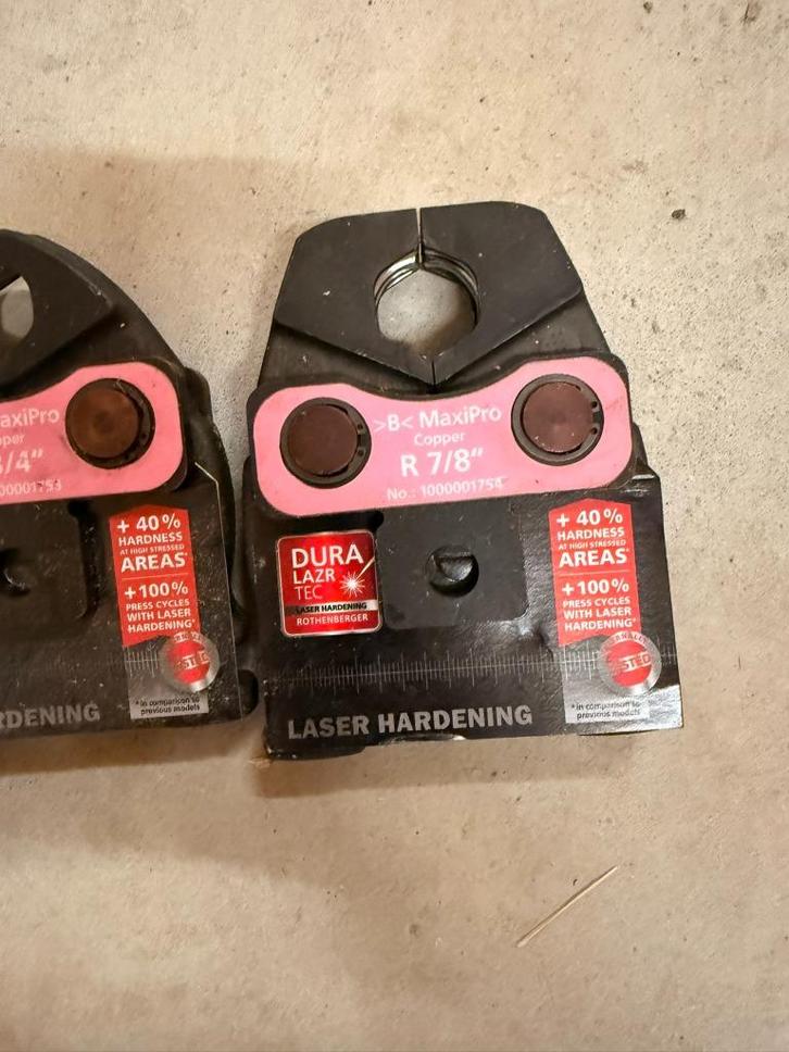 Persbek Maxipro 7/8' - voor kleine persmachines, Doe-het-zelf en Bouw, Gereedschap | Machine-onderdelen en Toebehoren, Nieuw, Ophalen