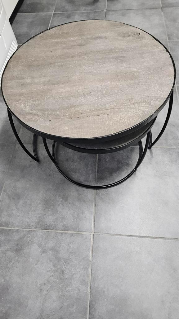 Table de salon gigogne, Maison & Meubles, Tables | Tables de salon, Enlèvement