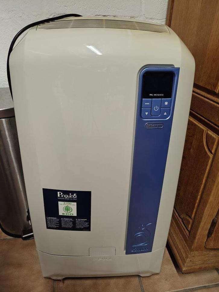 Clim Climatiseur Airco Delonghi PAC WE112 ECO + 2 filtres, Elektronische apparatuur, Airco's, Zo goed als nieuw, Mobiele airco