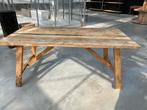 Table en bois, Maison & Meubles, Tables | Tables à manger, Comme neuf, Chêne, Rectangulaire, 50 à 100 cm